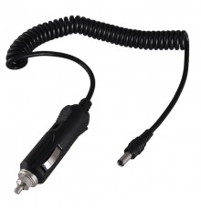 Автозарядка с индикатором (разъем 2.1х5.5) (АЗУ) шнур спираль 1.5 м  16-0233  REXANT