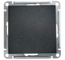 W59 Черный бархат Выключатель 1-клавишный, 10А  VS110-154-6-86  SE