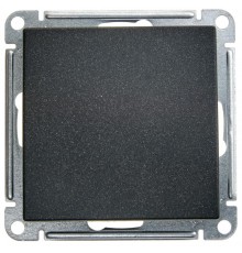 W59 Черный бархат Выключатель 1-клавишный, 10А  VS110-154-6-86  SE