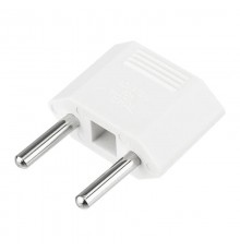 Сетевой переходник плоский "Тефаль" белый REXANT 1шт (БЛИСТЕР F) 11-1041-01  REXANT