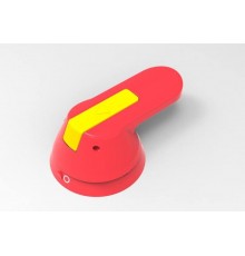 ВЫНОСНАЯ КОРОТКАЯ КРАСНО-ЖЁЛТАЯ ПОВОРОТНАЯ РУКОЯТКА ДЛЯ ФРОНТАЛЬНОЙ УСТАНОВКИ НА SD160-250  SSDERHFR15Y1625  SE