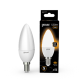 Лампа светодиодная LED 6,5Вт E14 220В 2700К свеча  103101107  Gauss