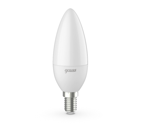 Лампа светодиодная LED 6,5Вт E14 220В 2700К свеча  103101107  Gauss