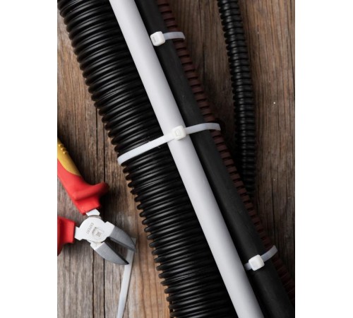 Хомут нейлоновый 4,8х380 (уп./100шт) EKF Simple  plc-c-4.8x380  EKF