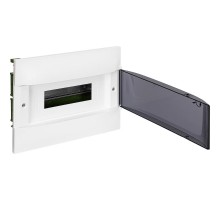 Practibox S Пластиковый щиток Встраиваемый (в полые стены) 1X12 Дымчатая дверь  135571  Legrand