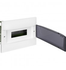 Practibox S Пластиковый щиток Встраиваемый (в полые стены) 1X12 Дымчатая дверь  135571  Legrand