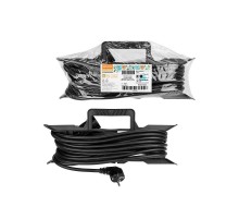 Удлинитель-шнур на рамке силовой народный ПВС 4000 Вт с/з, 40м, штепс. гнездо SQ1307-0319  TDM