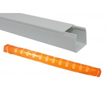 Кабель-канал 40х40 белый  (30 м)  SQ0402-0010  TDM