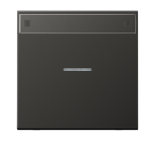 Клавиша для контрольного выключателя с подсветкой, с полем для надписи; антрацит  AL2990NAKO5AN  Jung