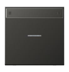 Клавиша для контрольного выключателя с подсветкой, с полем для надписи; антрацит  AL2990NAKO5AN  Jung