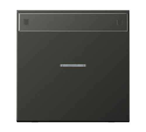 Клавиша для контрольного выключателя с подсветкой, с полем для надписи; антрацит  AL2990NAKO5AN  Jung