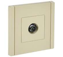 FORTE&PIANO Розетка TV оконечная FP428 ваниль  FP-A10-O-K10  IEK