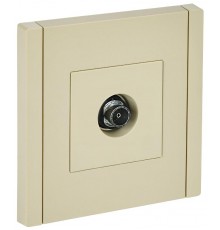 FORTE&PIANO Розетка TV оконечная FP428 ваниль  FP-A10-O-K10  IEK