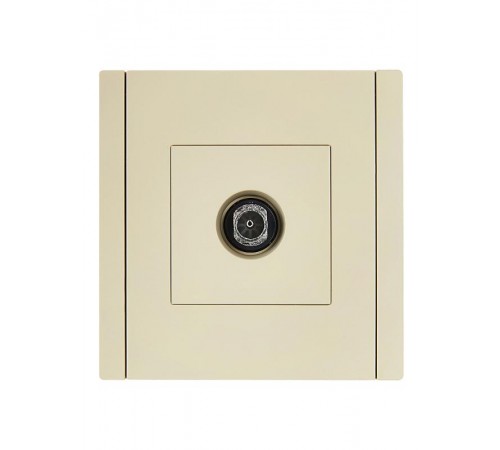 FORTE&PIANO Розетка TV оконечная FP428 ваниль  FP-A10-O-K10  IEK
