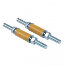 Изолятор втулочный Д=40 мм со шпилькой и крепежом (2 шт) PROxima  BSS40FA  EKF