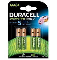 Аккумуляторы Duracell HR03-4BL 850mAh/900mAh предзаряженные  Б0014861  Duracell