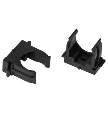 Крепеж клипса для труб  CLIP-25-B-MP d 25мм черный для монтажного пистолета (прямой монтаж) 50шт CLIP-25-B-MP  Б0062031  ЭРА