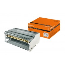 Блок модульный распределительный на DIN-рейку МРБ-125 4П 125А 4х15 групп  SQ0823-0015  TDM