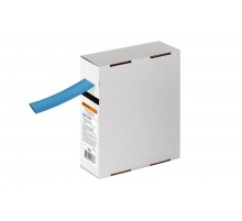 Термоусаживаемая трубка ТУТнг 16/8 синяя в коробке (10 м/упак)   SQ0518-0439  TDM