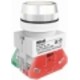Выкл. кноп. ABLF 30 мм Цвет:БЕЛЫЙ 220В ВK-30   25041DEK  DEKraft