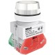 Выкл. кноп. ABLF 30 мм Цвет:БЕЛЫЙ 220В ВK-30   25041DEK  DEKraft