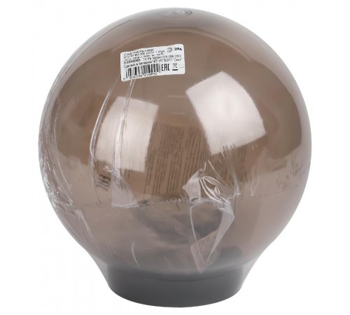 Светильник садово-парковый НТУ 01-60-205 без опоры, шар дымчатый D=200 mm  Б0048065  ЭРА