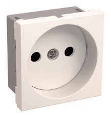 РКС-20-20-П-К Розетка без з/к 2к (на 2 модуля) ПРАЙМЕР белая   CKK-40D-RSB2-K01-K  IEK