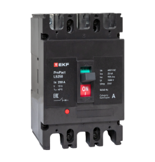 Выключатель автоматический LS250 25кА 3P 250А ProPact  mccb-250-25-3-250-ls  EKF