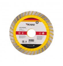 Диск алмазный отрезной Turbo волна 115x22.2x2x10 мм  KR-90-0130  Kranz