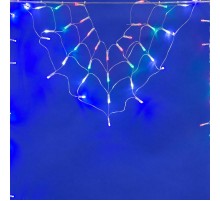 Занавес светодиодный Радуга ULD-E1906-180/DTK MULTI IP20 RAINBOW-2 19х06м 14 нитей 180диодов мультиколор шнур прозр.  UL-00001411  Uniel