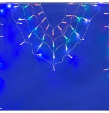 Занавес светодиодный Радуга ULD-E1906-180/DTK MULTI IP20 RAINBOW-2 19х06м 14 нитей 180диодов мультиколор шнур прозр.  UL-00001411  Uniel