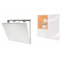 Люк под плитку, алюминиевый, съемный, нажимной, ограничитель-цепочка, 400х300,  SQ1807-0607  TDM