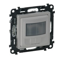 Valena LIFE DIY Алюминий Датчик движения 180° 250Вт без нейтрали, ручное управление  752372  Legrand