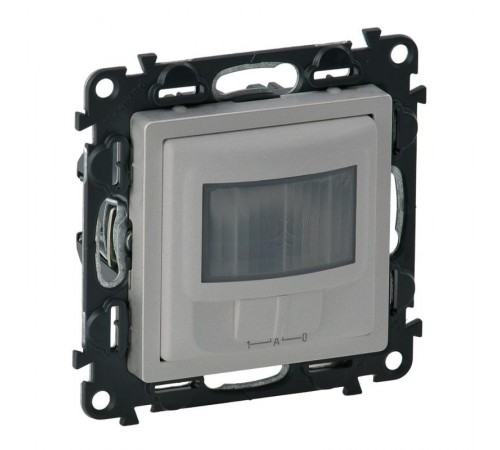 Valena LIFE DIY Алюминий Датчик движения 180° 250Вт без нейтрали, ручное управление  752372  Legrand