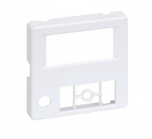 Simon 27 Накладка на радиоприёмник с ЖК-дисплеем, S27, белый  27058-35  Simon