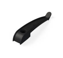 Держатель кабеля односторонний для прямого монтажа в гофроящике черный (200 шт/кор)  PR13.0491  Промрукав