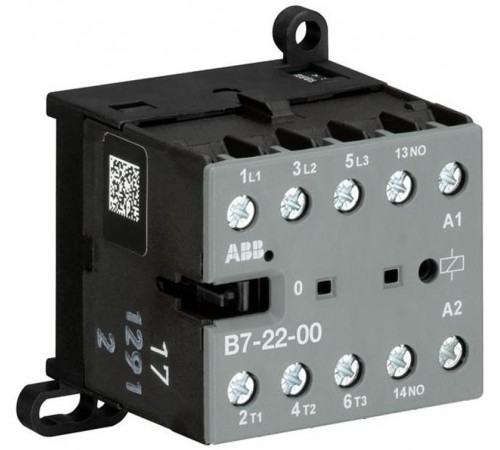 Миниконтактор B7-22-00-01 12А (400В AC3) катушка 24В AС  GJL1311501R0001  ABB
