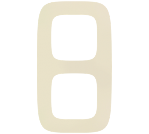 Valena ALLURE Слоновая кость Рамка 2-ая  754312  Legrand