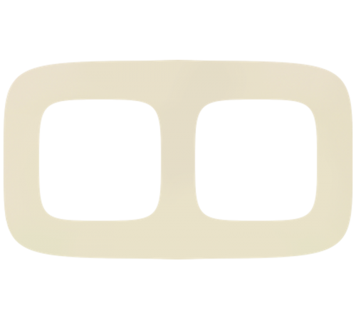 Valena ALLURE Слоновая кость Рамка 2-ая  754312  Legrand