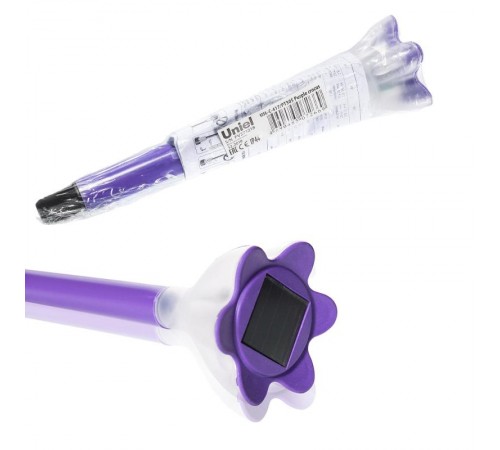 Cветильник садовый декоративный на солнечной батарее Purple crocus USL-C-417/PT305 Classic., пленка  10623  Uniel