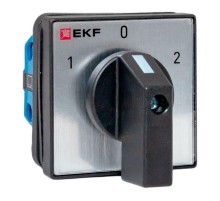 Переключатель кулачковый ПК-1-41 10А 1P "1-0-2" IP65  pk-1-41-10-65  EKF