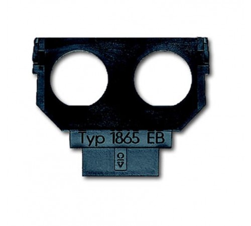 Суппорт (цоколь) для 2-х разъёмов Twinax  1764-0-0166   2CKA001764A0166  ABB