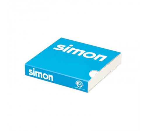 Simon 82 Рамка декоративная, 1 пост, Original, S82 Detail, белый-тростниковый сахар  8200610-029  Simon