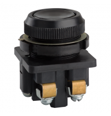Выключатель кнопочный КЕ 011-У3-исп.1 (черный)  264477  КЭАЗ