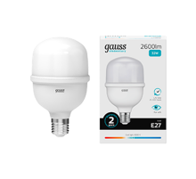Лампа светодиодная Elementary LED T100 E27 32W 2600lm 180-240V 4000K 1/20  63223  Gauss