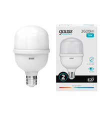 Лампа светодиодная Elementary LED T100 E27 32W 2600lm 180-240V 4000K 1/20  63223  Gauss