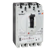 Выключатель автоматический с блоком защиты от токов утечки OptiMat T125M-RCA ETA 125A 4P  357027  КЭАЗ