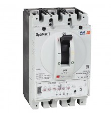 Выключатель автоматический с блоком защиты от токов утечки OptiMat T125S-RCA ETA-COM 63A 4P  357110  КЭАЗ