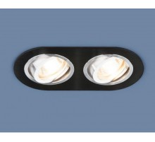 Светильник встраиваемый карданный 1061/2 MR16 BK черный округлый  a036414  Elektrostandard