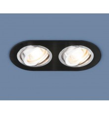 Светильник встраиваемый карданный 1061/2 MR16 BK черный округлый  a036414  Elektrostandard